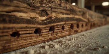 Holzwurmbefall: Wann professionelle Hilfe nötig ist